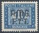 1947-49 TRIESTE A SEGNATASSE 10 LIRE MNH ** LUSSO - RR8816 - Strafport