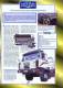 FICHE CARTONNE 25x18.5 CM CAMION DOC.AU DOS VOIR SCAN SERIE COMPETITION TATRA PARIS DAKAR 1990 - Trucks