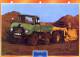 FICHE CARTONNE 25x18.5 CM CAMION DOC.AU DOS VOIR SCAN SERIE TRAVAUX PUBLICS 1969 MERCEDES BENZ UNIMOG U80/408 - Camion