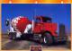 FICHE CARTONNE 25x18.5 CM CAMION DOC.AU DOS VOIR SCAN SERIE TRAVAUX PUBLICS 1984 PETERBILT 357 MIXER - Trucks