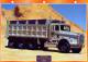 FICHE CARTONNE 25x18.5 CM CAMION DOC.AU DOS VOIR SCAN SERIE TRAVAUX PUBLICS 1991 FREIGHTLINER FLD 120 SD - Trucks