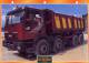 FICHE CARTONNE 25x18.5 CM CAMION DOC.AU DOS VOIR SCAN SERIE TRAVAUX PUBLICS  1988 IVECO EUROTRAKKER - Trucks