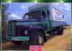 FICHE CARTONNE 25x18.5 CM CAMION DOC.AU DOS VOIR SCAN SERIE PORTEUR 1968 SCANIA VABIS L85 - Trucks