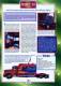 FICHE CARTONNE 25x18.5 CM CAMION DOC.AU DOS VOIR SCAN SERIE PORTEUR 1988 PETERBILT 377 - Camions