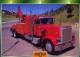 FICHE CARTONNE 25x18.5 CM CAMION DOC.AU DOS VOIR SCAN SERIE PORTEUR 1990 PETERBILT 359 WRECKER - Trucks