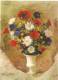 3D,STEREOSCOPE POSTCATD PROMO:- VASE WITH NICE COUNTRY FLOWERS-FIORI DI CAMPO - Stereoscope Cards