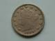 1906 - LIBERTY FIVE CENTS / KM 112 ( Uncleaned Coin / For Grade, Please See Photo ) !! - 1883-1913: Liberty (Liberté)