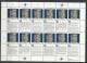 UN Vienna 1992 Michel #  139-140  Se-tenant Sheets, MNH ** - Blocs-feuillets