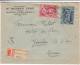 Hongrie - Lettre Recommandée De 1951 ° - Bateaux - Expédié Vers La Suisse - Yverdon - Lettres & Documents