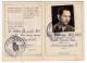 H COMMAND CONSERVATION AREA ZAGREB IDENTITY CARD NDH ZAGREB CROATIA - Historical Documents