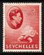 Seychelles Scott 133 - SG139a, 1938 George VI 15c MH* - Seychelles (...-1976)