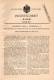 Original Patentschrift - M. Janka In Strassburg I.E., 1901 , Trompete Mit Notenblatt , Tuba , Posaune , Blasorchester ! - Musikinstrumente