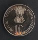 @Y@   India  10 Rupee    FAO    Zilver  1974  Proof - Inde