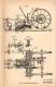Original Patentschrift - F. Dorenkamp In Gillrath B. Geilenkirchen , 1905 , Kartoffel - Erntemaschine , Landwirtschaft ! - Tractors