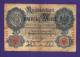 GERMANY 1914 Used VG Banknote 20 Mark (folded Bit Dirty) KM46b - 20 Mark