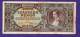 HUNGARY 1945 Used VF  Banknote 100.000 Pengo (folded) KM 120 - Hungary