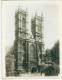 UK, London, Westminster Abbey, West Front, 1910s-20s Real Photo Snapshot [12675] - Other & Unclassified