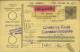 1916 Shipping Buletin International Postage Imprinted 10 Bani, Carol,Romania - Parcel Post