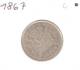 JE VEND MA COLEC 1  PIECE ARGENT  1867 BELGIQUE - 1 Franc