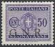 1944 RSI GNR BRESCIA SEGNATASSE 50 CENT MNH ** - RSI141-4 - Taxe