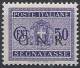 1944 RSI GNR BRESCIA I TIRATURA SEGNATASSE 50 CENT MNH ** - RSI113-5 - Portomarken