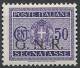 1944 RSI GNR BRESCIA I TIRATURA SEGNATASSE 50 CENT MNH ** - RSI113-11 - Taxe