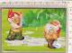 PO6689B# PUZZLE KINDER FERRERO 1991 - NANI AL BAGNO ESTERNO CON CARTINA - Puzzles