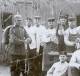 1 CPA - PHOTO - Weapons Clean - Armes Blanches - Waffen Reinigen - Dörnitz - Truppenübungsplatz Altengrabow - Weltkrieg 1914-18