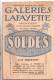 Revue Publicitaire " Galleries Lafayette" Ete 1913...catalogue Avec De Belles Illustration De Modes De L'epoque - Publicités