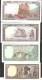 O) 1980-1988 LEBANON, BANKNOTE SERIES,UNCIRCULATED - Lebanon