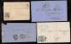 Spanien Spain 4 Briefe 1865-72 - Cartas & Documentos