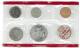 Modern U.S. Uncirculated Mint Set Coin - 5 COINS UNCIRCULATED YEAR 1968 - DENVER - BUREAU OF THE MINT  U.S.A. - Verzamelingen