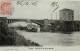 Cpa, Poissy, Le Pont Et Le Vieux Moulin, Batellerie, 1906 - Poissy