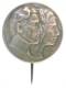 KINGDOM OF YUGOSLAVIA * KING ALEKSANDAR AND QUEEN MARIJA PIN BADGE FROM 1922 *EXTREMELY RARE !!! - Autres & Non Classés