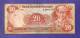 Nicaragua 1969 Used VG  Banknote  20 Cordobas (dirty) Km120 - Nicaragua