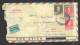 ARGENTINE 1934 Usages Courants Obl. S/Lettre Par Avion Pour France - Storia Postale