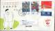 China-Circulated By Airmail Envelope To Romania, In The Year 1998-2/scans - Storia Postale