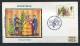 Great Britain 1978 Cover FDC Special Cancel Colorano "Silk" Christmas Tree - 1971-1980 Decimal Issues