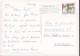 ## Italy PPC Roma Piazza Di Spagna 1988 To Denmark Vatican Stamp (2 Scans) - Places & Squares