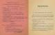 Statuts De L' Association Philatelique Du Touring Club De France 1898 Ballif President - Autres & Non Classés