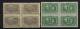 Delcampe - Argentinien Argentina Mi# 137-52 **,* 4er Block Revolution 1910 - Unused Stamps