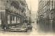PARIS CRUE DE LA SEINE 1910 UN COIN DE LA PLACE MAUBERT - La Crecida Del Sena De 1910