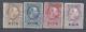 AUTRICHE - 1874/76  -   TIMBRES - TELEGRAPHE  ,   SURCHARGES  " SPECIMEN"     X    -   B  - - Telegraph