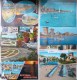 CP 9x Italie Saluti Rimini Vues Monuments Dauphin Voiture Hotel Rivazzurra Pedalo Voilier Voyagé Timbre Cachet Divers - Verzamelingen & Kavels