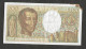 FRANCE - BANQUE DE FRANCE - 200 Francs MONTESQUIEU - (1985 & 1991) LOT Of 2 DIFFERENT BANKNOTES - 200 F 1981-1994 ''Montesquieu''