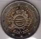 2 EURO Österreich 2012 Stg 6€ Sonderedition 10 Jahre Einführung €-Münze 2002 Stempelglanz Der Münze Wien Coin Of Austria - Oesterreich