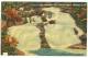 USA, Georgiana Falls, Franconia Notch, White Mts, NH, Dated Unused Linen Postcard [13047] - White Mountains