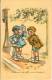 Bouret Germaine Signe Artist, Illustrateur.   Enfants  Old Postcard. Cpa 1938 - Bouret, Germaine