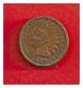 TETE D´INDIEN - 1 CTS 1887 - 1859-1909: Indian Head