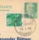 Flygpost STOCKHOLM  1958 On East German Postal Card With Reply P70 I Special Print #4 - Brieven En Documenten